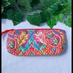 Vera Bradley Brush and Pencil Cosmetic Case